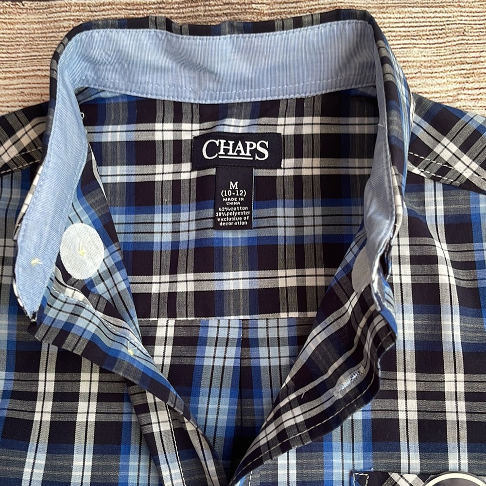 NWT Chaps Button down medium - Picture 3 of 6